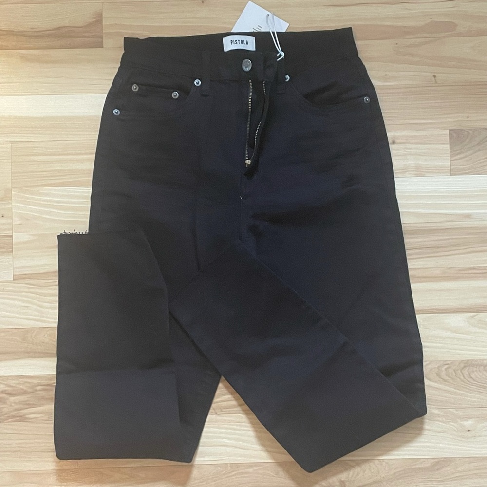 Pistola cara high rise vintage skinny 28